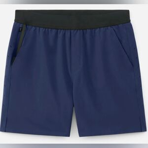 Ten Thousand The Interval Short 7 Inch Navy Blue Shorts Mens Size Small
